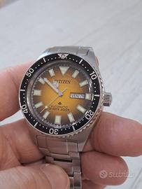 Orologio diver automatico Citizen NY0120 giallo