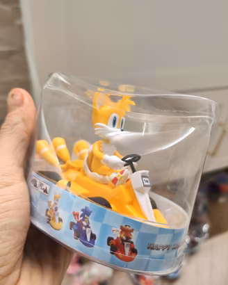 Tails kart carica a molla pull-back 