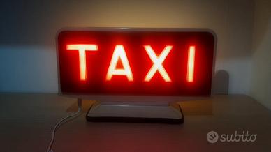 insegna taxi Spampinato 170L