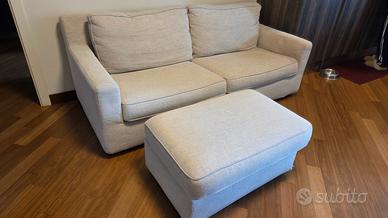 DIVANO LETTO 3 POSTI + POUF Poltrone&Sofa .