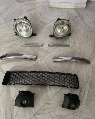 Fiat 500 fari e griglia paraurti