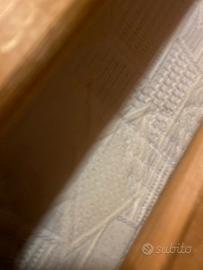 materasso e rete da 1 piazza e mezzo