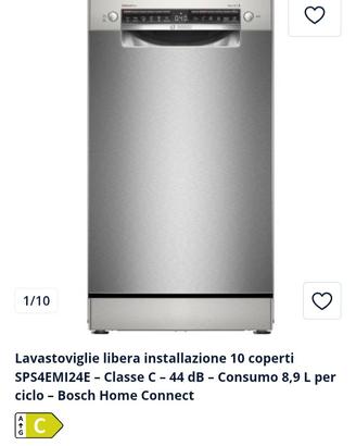 Lavastoviglie Bosh serie 4 SPS4EMI24E come nuova