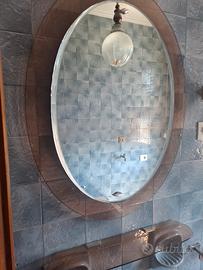 Set specchio e luce bagno