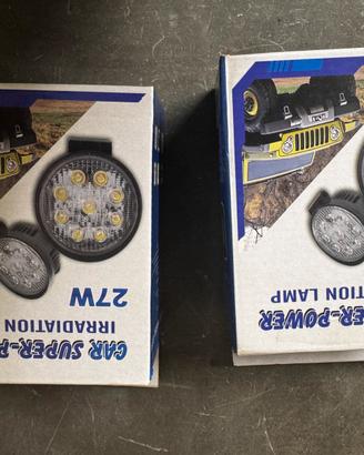 Faretti per auto fuoristrada trattori moto