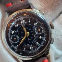 Orologio vintage cronografo anni 30 Landeron Hahn 