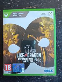  Yakuza Like a dragon infinite wealth Xbox 