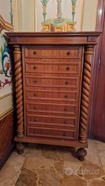 Cassettone vintage anni ’70 in legno
