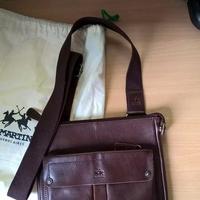 La Martina Tracolla uomo vera pelle - Alta Qualità