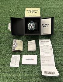 Omega x Swatch mission on earth