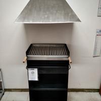 Cappa componibile per barbecue