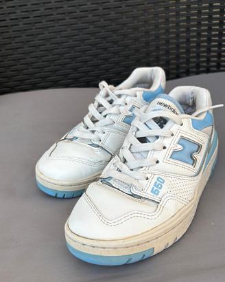 New balance 550 blu e bianche 37