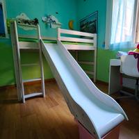 Letto Flexa con scivolo