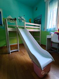 Letto Flexa con scivolo