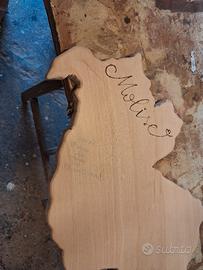 taglieri spianatoia madie tutto  in legno massello