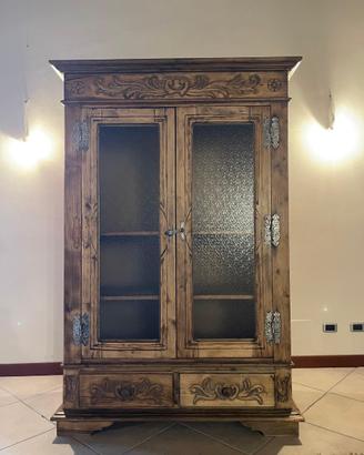Armadio rovere massello restaurato - pezzo unico
