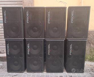 impianto proel discoteca 