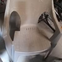 sedie plastica giardino