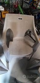 sedie plastica giardino