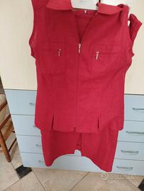 completo estivo gonna+gilet