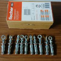 10 tasselli Fischer con occhiolo slm 8