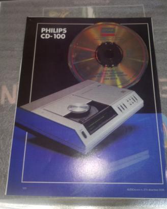 Philips cd-100 prova audio rewiev dicembre 2006