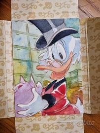 Sketch card - Paperon de' Paperoni - Anthology