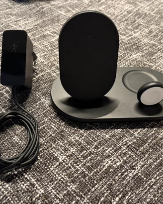 Belkin Caricabatteria wireless 3 in 1 iphone altri