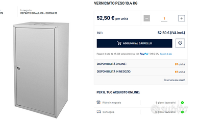Box copri caldaia