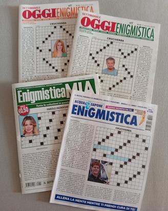 Lotto 4 pz Riviste Enigmistica varie