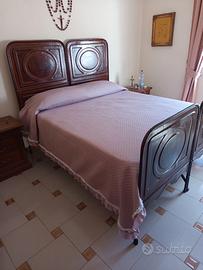 Letto Matrimoniale in Ferro - ANTIQUARIATO