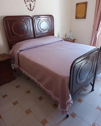 Letto Matrimoniale in Ferro - ANTIQUARIATO