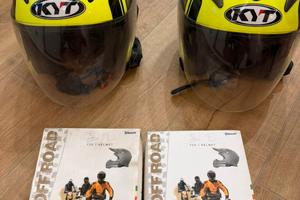 Casco caschi KYT + Interfono OFFROAD
