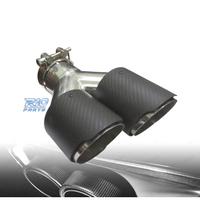 TERMINALE SCARICO DOPPIO IN CARBONIO SINISTRO