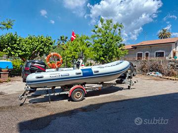 Gommone BWA 510 con motore e carrello