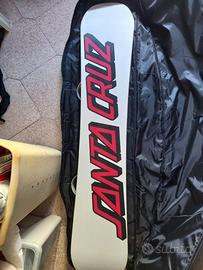 Tavola Snowboard con attacchi e borsone