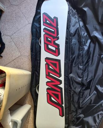 Tavola Snowboard con attacchi e borsone