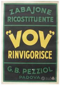 Manifesto d'epoca VOV 1933