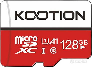KOOTION 128GB Scheda di Memoria Micro SD U1 A1(C)