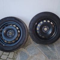 cerchi in ferro + gomme
invernali 16 Volkswagen 