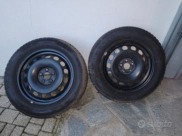 cerchi in ferro + gomme
invernali 16 Volkswagen 
