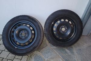 cerchi in ferro + gomme
invernali 16 Volkswagen 