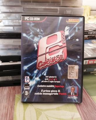 dvd gioco per pc CALCIATORI PANINI 2004 