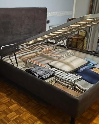 Letto Contenitore Matrimoniale con piedini