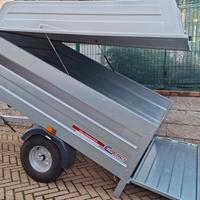 Rimorchio Cresci 150x200 ribaltabile revisionato 