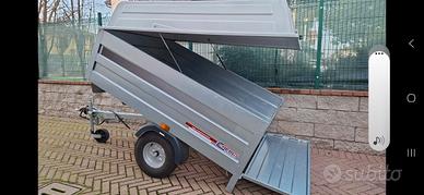 Rimorchio Cresci 150x200 ribaltabile revisionato 