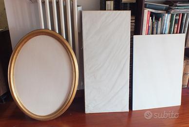 Tele vergini per pittori