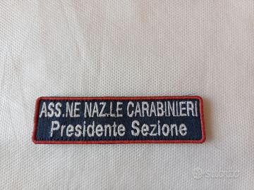 PATCH A.N.C. Presidente Sezione