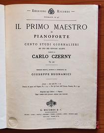 Czerny - IL PRIMO MAESTRO DI PIANOFORTE - Ricordi 
