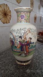 Vaso cinese decorato